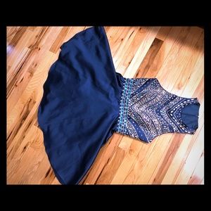 Beaded prom gown or homecoming dress